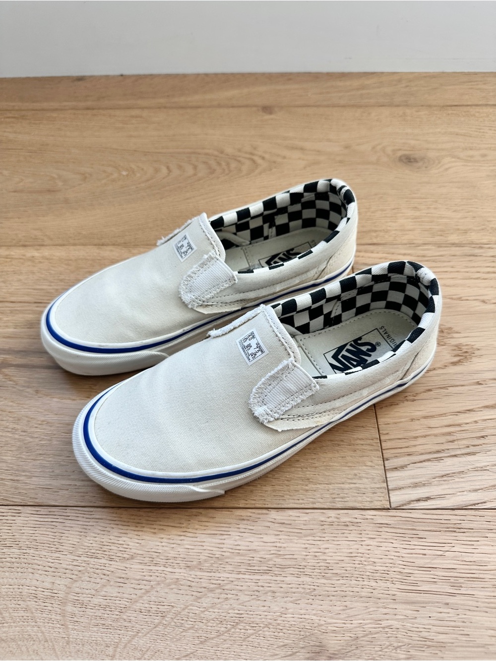 Vans Vault OG Inside Out Classic Checkerboard Slip-On Rare 7.5 - Picture 5 of 8